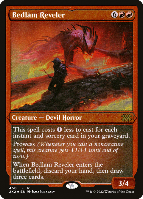 Bedlam Reveler (2X2-450) - Double Masters 2022 Foil