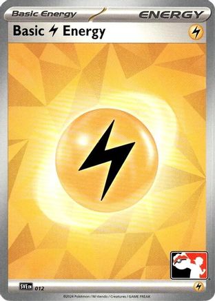 Basic Lightning Energy 012  Prize Pack Series Cards - Common