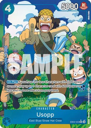 Usopp (Alternate Art) (EB02-022) - Extra Booster: Anime 25th Collection Foil