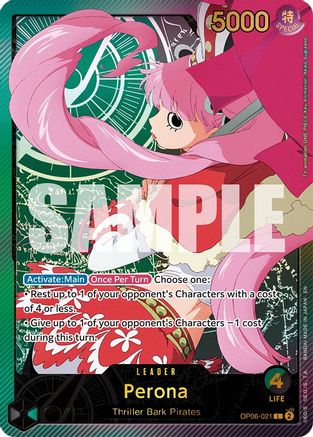 Perona (SPR) (OP06-021) - Extra Booster: Anime 25th Collection Foil