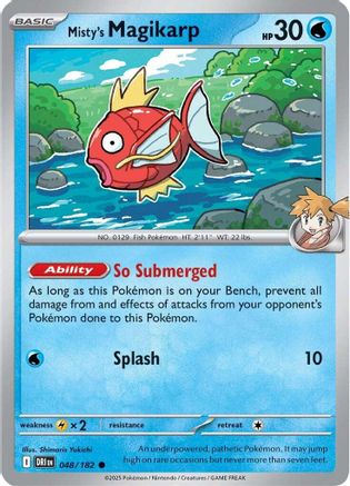 Misty's Magikarp 048  SV10 Destined Rivals - Common