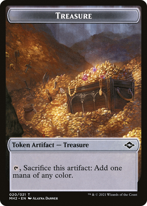 Treasure (020) Token (MH2-020) - Modern Horizons 2 Tokens