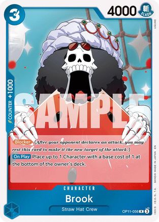 Brook (OP11-056) - A Fist of Divine Speed Foil