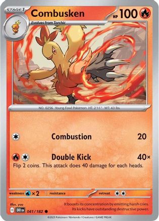 Combusken 041  SV10 Destined Rivals - Common