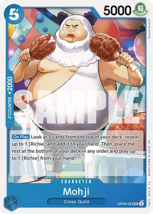 Mohji (Reprint) (OP09-053) - Starter Deck 25: BLUE Buggy