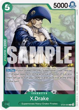 X.Drake (ST24-005) - Starter Deck 24: GREEN Jewelry Bonney