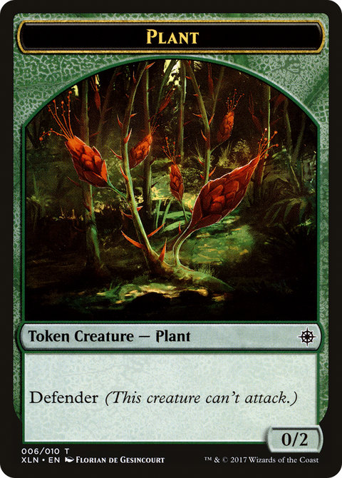 Plant Token (XLN-006) - Ixalan Tokens Foil
