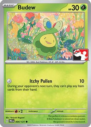Budew 004  - Holofoil Prize Pack Series Cards - Common