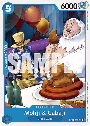 Mohji & Cabaji (OP12-055) - Legacy of the Master Release Event Cards