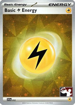 Basic Lightning Energy 012  - Holofoil Prize Pack Series Cards - Common