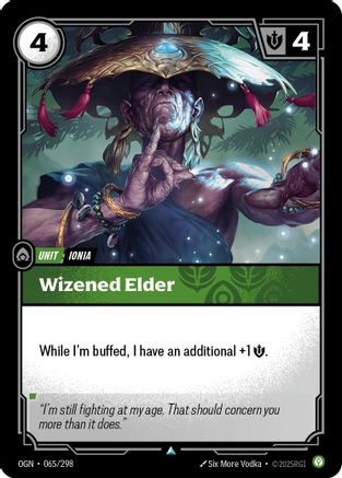 Wizened Elder (065/298) - Origins Foil