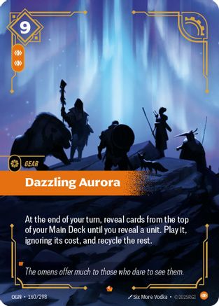 Dazzling Aurora (160/298) - Origins Foil