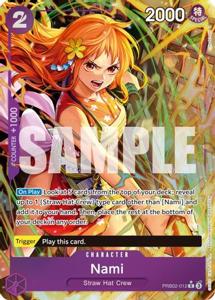 Nami (Alternate Art) (PRB02-012) - Premium Booster -The Best- Vol. 2 Foil