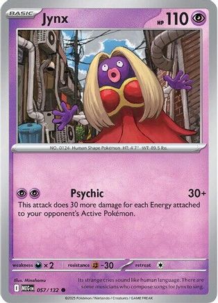 Jynx 057  ME01 Mega Evolution - Common