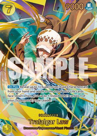 Trafalgar Law - OP10-119 (SP) (OP10-119) - Premium Booster -The Best- Vol. 2 Foil
