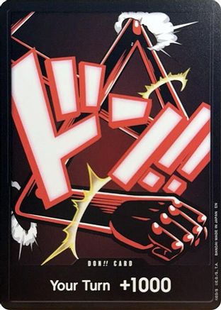 DON!! Card (Gear 4 Luffy) - Premium Booster -The Best- Vol. 2