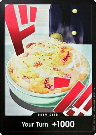 DON!! Card (Sanji) - Premium Booster -The Best- Vol. 2 Foil