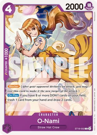 O-Nami (Reprint) (ST18-002) - Premium Booster -The Best- Vol. 2