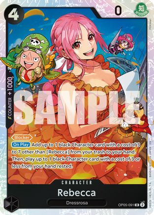 Rebecca (Reprint) (OP05-091) - Premium Booster -The Best- Vol. 2 Foil