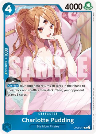 Charlotte Pudding (Reprint) (OP06-047) - Premium Booster -The Best- Vol. 2 Foil