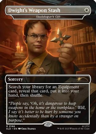 Dwight's Weapon Stash - Steelshaper's Gift (SLD-2166) - Secret Lair Drop Series Foil