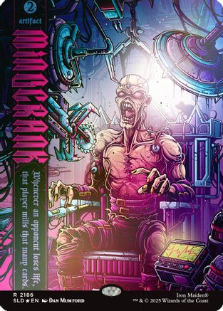 Mindcrank (Rainbow Foil) (SLD-2186) - Secret Lair Drop Series Foil