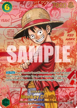 Monkey.D.Luffy (118) (3rd Anniversary) (OP13-118) - Carrying On His Will Foil