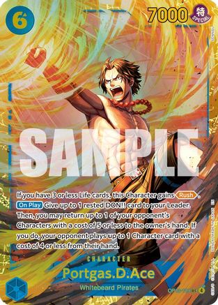 Portgas.D.Ace (119) (SP) (OP13-119) - Carrying On His Will Foil