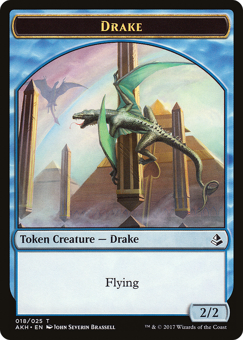 Drake Token (AKH-018) - Amonkhet Tokens