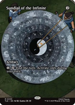 Sundial of the Infinite (Borderless) (TLE-055) - Avatar: The Last Airbender: Eternal-Legal