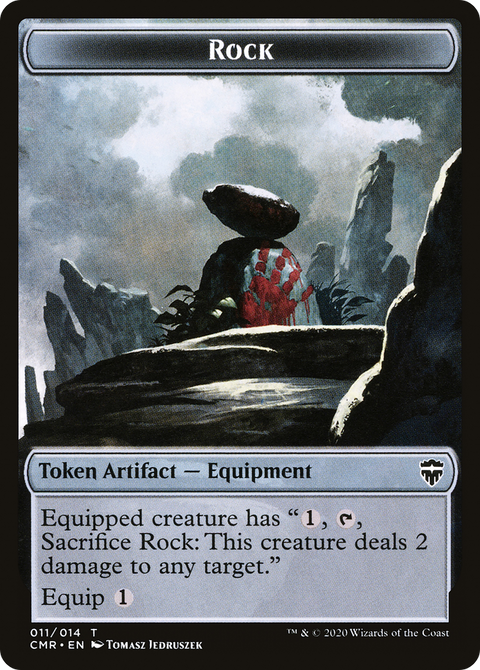 Rock Token (CMR-011) - Commander Legends Tokens