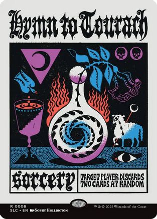 Hymn to Tourach (SLC-008) - Secret Lair Countdown Kit Foil