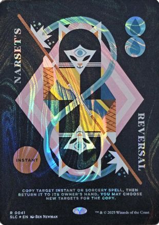 Narset's Reversal (Halo Foil) (SLC-041) - Secret Lair Countdown Kit Foil