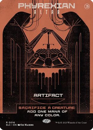 Phyrexian Altar (SLC-016) - Secret Lair Countdown Kit Foil