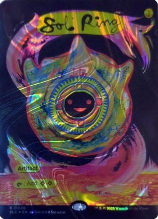 Sol Ring (Halo Foil) (SLC-046) - Secret Lair Countdown Kit Foil