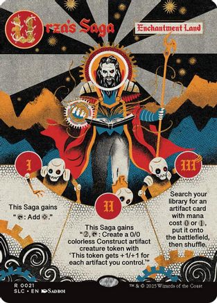 Urza's Saga (SLC-021) - Secret Lair Countdown Kit Foil