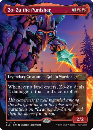 Zo-Zu the Punisher (SLC-026) - Secret Lair Countdown Kit Foil