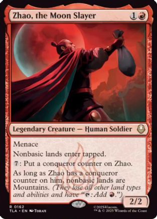 Zhao, the Moon Slayer (TLA-162) - Avatar: The Last Airbender Foil
