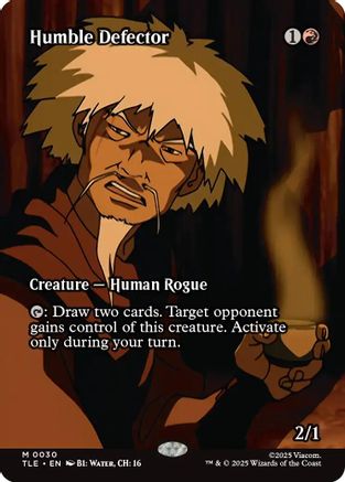 Humble Defector (Borderless) (TLE-030) - Avatar: The Last Airbender: Eternal-Legal