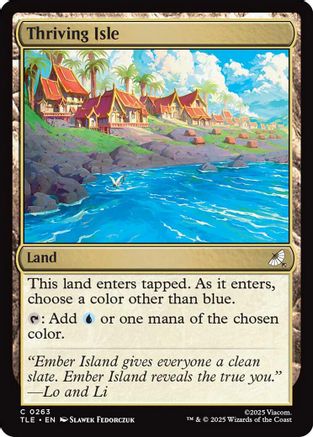 Thriving Isle (TLE-263) - Avatar: The Last Airbender: Eternal-Legal Foil