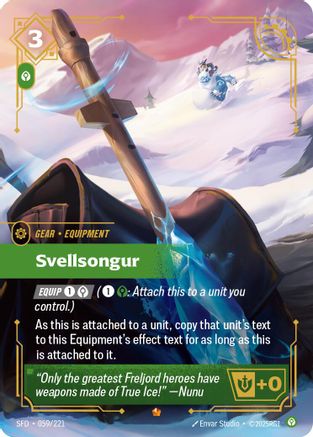 Svellsongur (059/221) - Spiritforged Foil