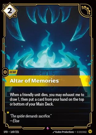 Altar of Memories (169/221) - Spiritforged Foil