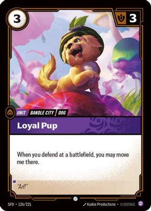 Loyal Pup (126/221) - Spiritforged