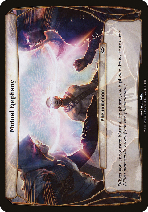 Mutual Epiphany (Planechase 2012) (OVER-004) - Planechase 2012 Planes Foil