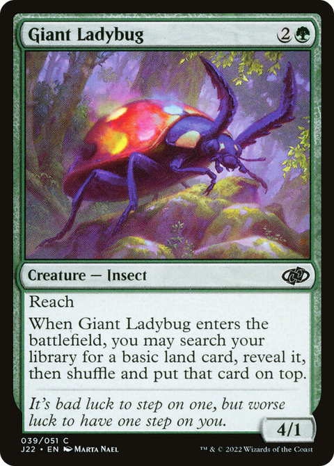 Giant Ladybug (J22-039) - Jumpstart 2022