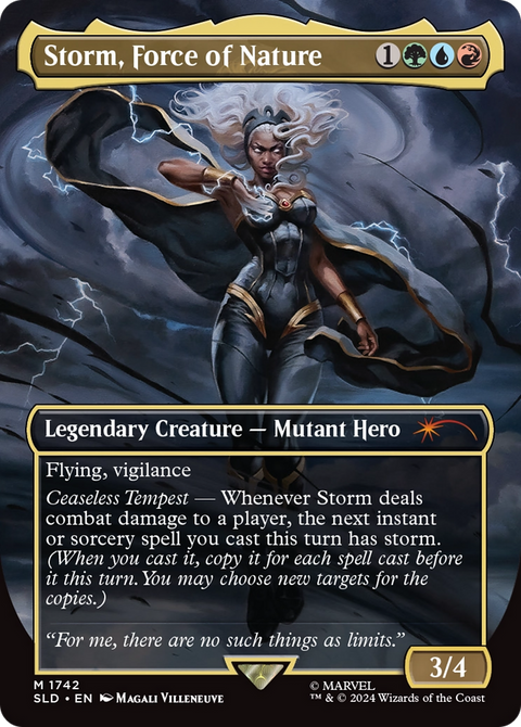 Storm, Force of Nature (SLD-1742) - Secret Lair Drop (Borderless)