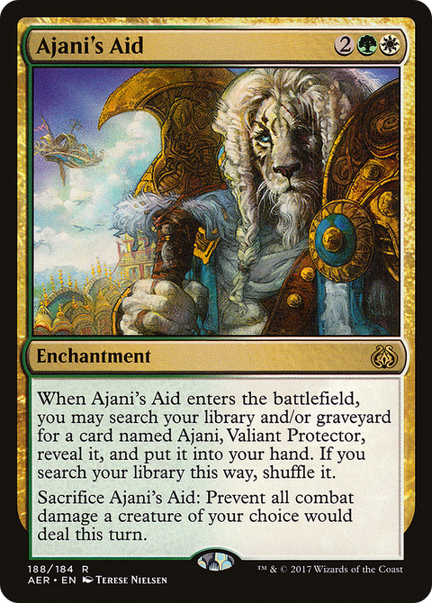Ajani's Aid (AER-188) - Aether Revolt