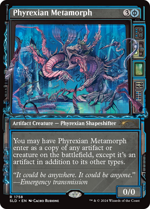 Phyrexian Metamorph (SLD-1758) - Secret Lair Drop: (Showcase)