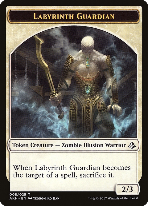 Labyrinth Guardian Token (AKH-008) - Amonkhet Tokens Foil