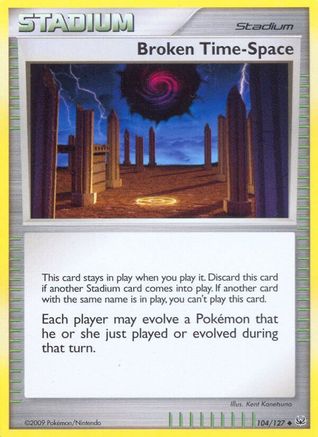 Broken Time-Space 104/127  - Reverse Holofoil Platinum - Uncommon